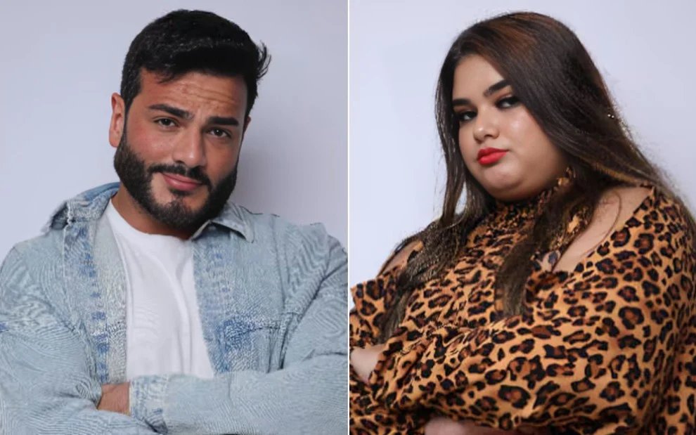 Gustavo Mustafe e Ana K desistiram do programa Reprodução/Record