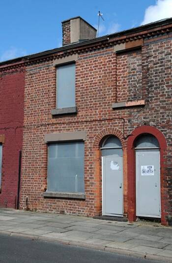 Casa onde cresceu Ringo Starr. Foto: Reprodução