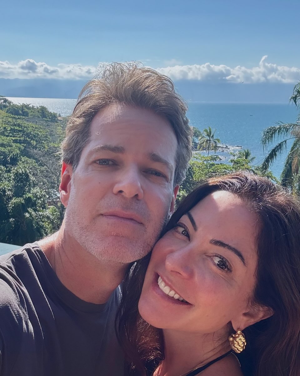 Ana Paula Padrão com o companheiro, Gustavo Diament. Foto: Reprodução Instagram - 6.5.2025