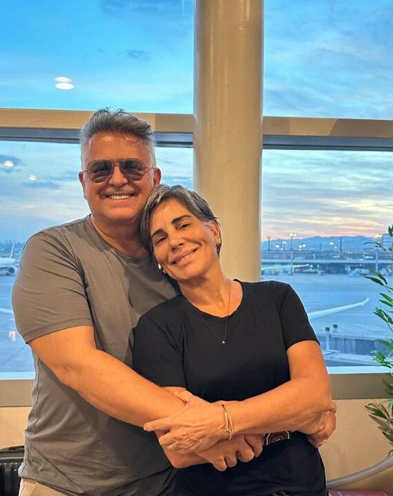 Glória Pires e Orlando Morais Reprodução: Instagram