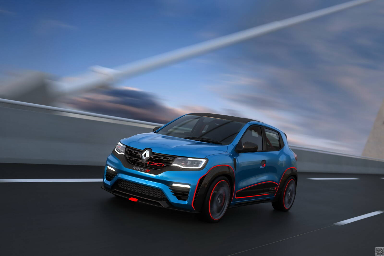 Renault Kwid Racer. Foto: Divulgação