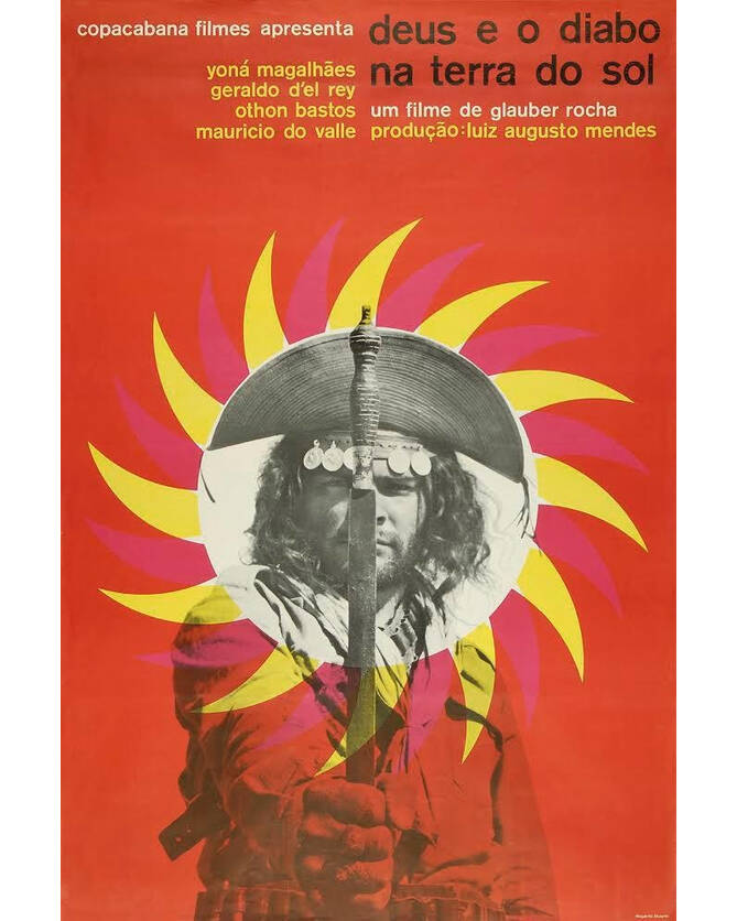 Cartazes de filmes nacionais. Foto: Reprodução