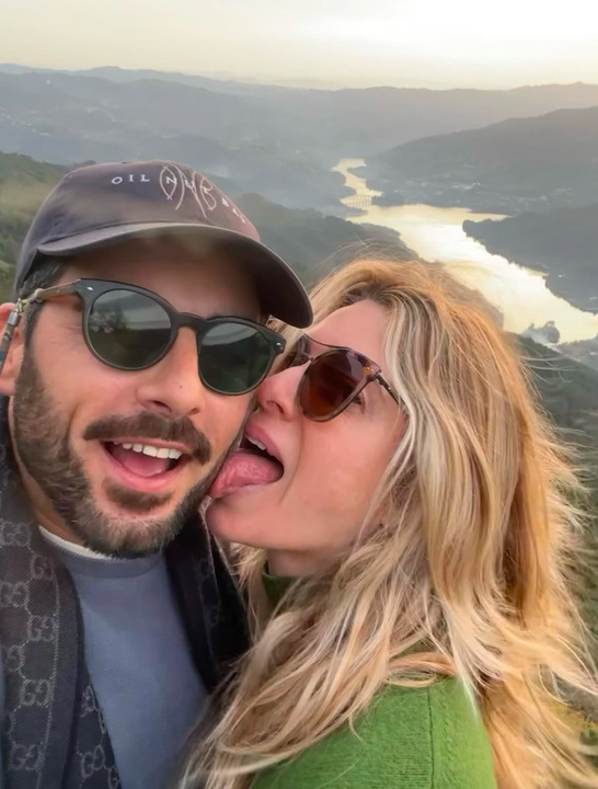 Leticia Spiller e Franclim Mendes. Foto: Reprodução: Instagram/@arealspiller