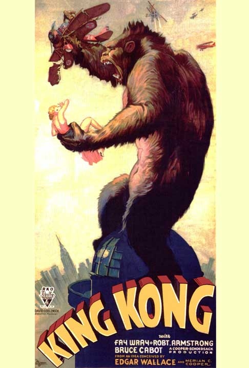 8) Pôster de “King Kong” (1933)