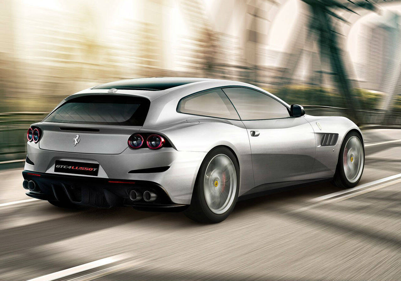 Ferrari GTC4 Lusso T. Foto: Divulgação