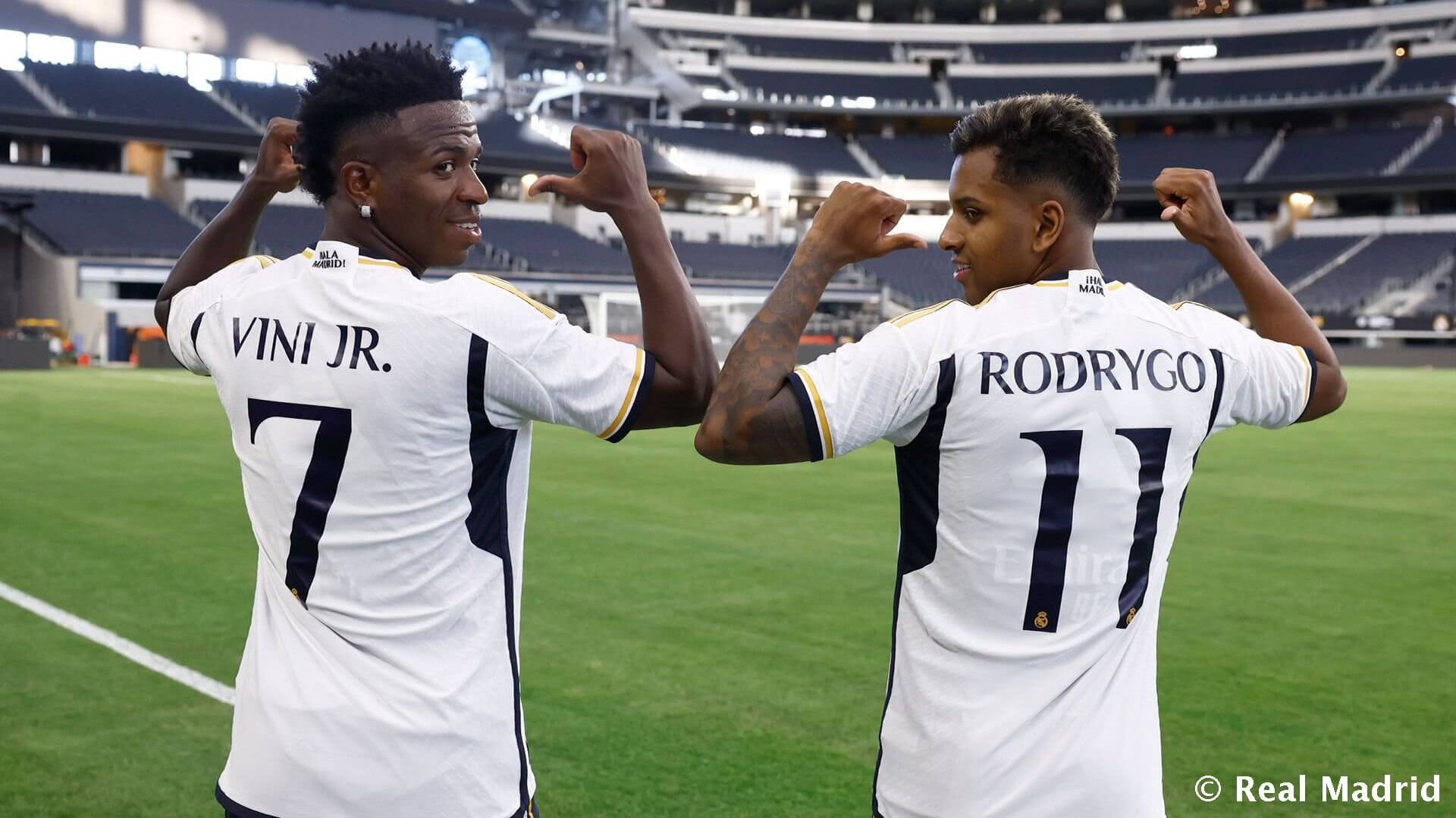 Vini Jr e Rodrygo Reprodução/Instagram