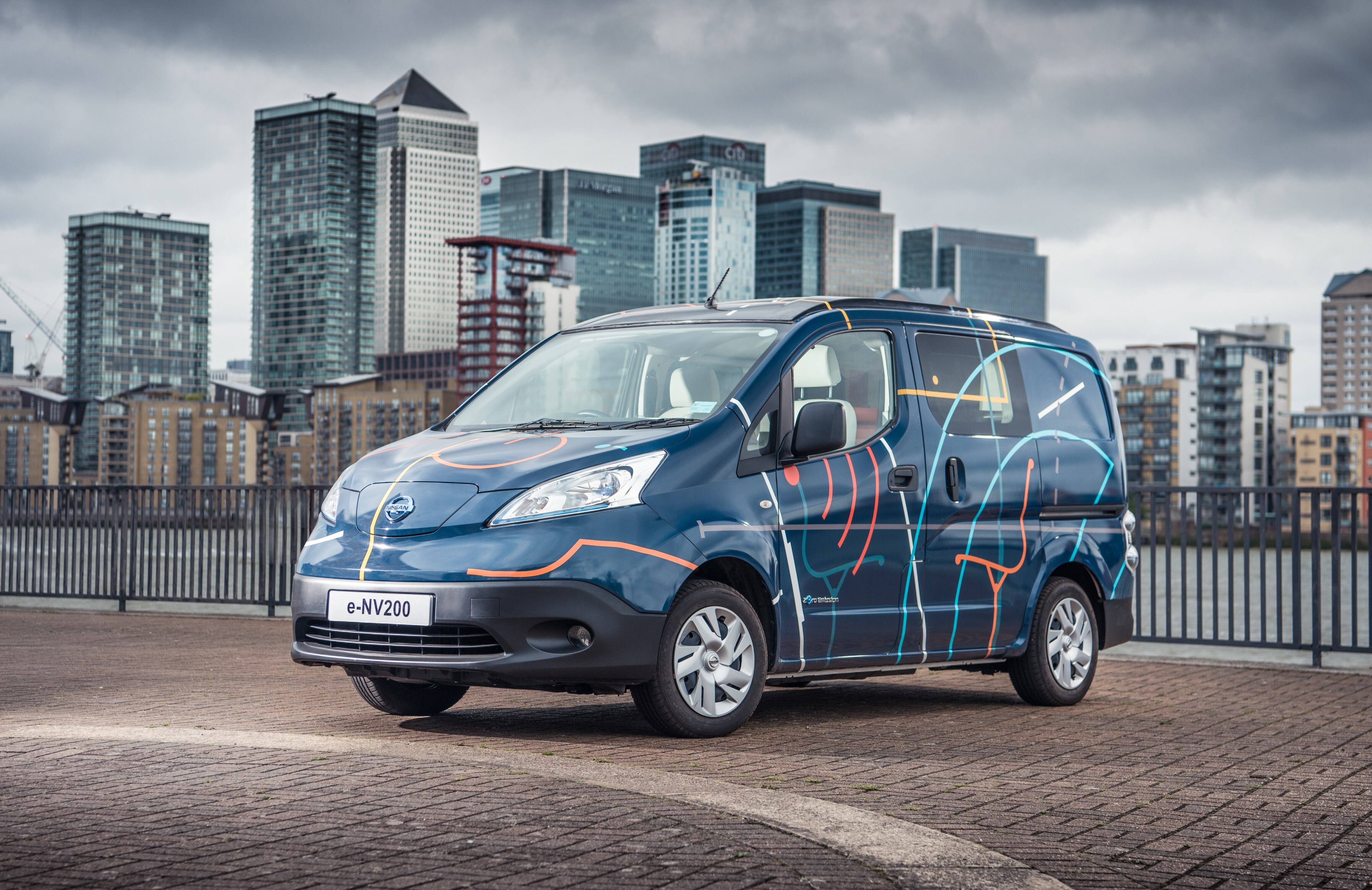 Nissan e-NV200 WORKSPACe. Foto: Nissan e-NV200 WORKSPACe