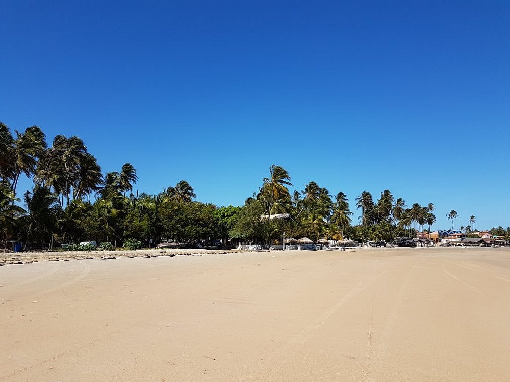 Praia de Icaraizinho de Amontada (CE). Foto: Reprodução - redes sociais