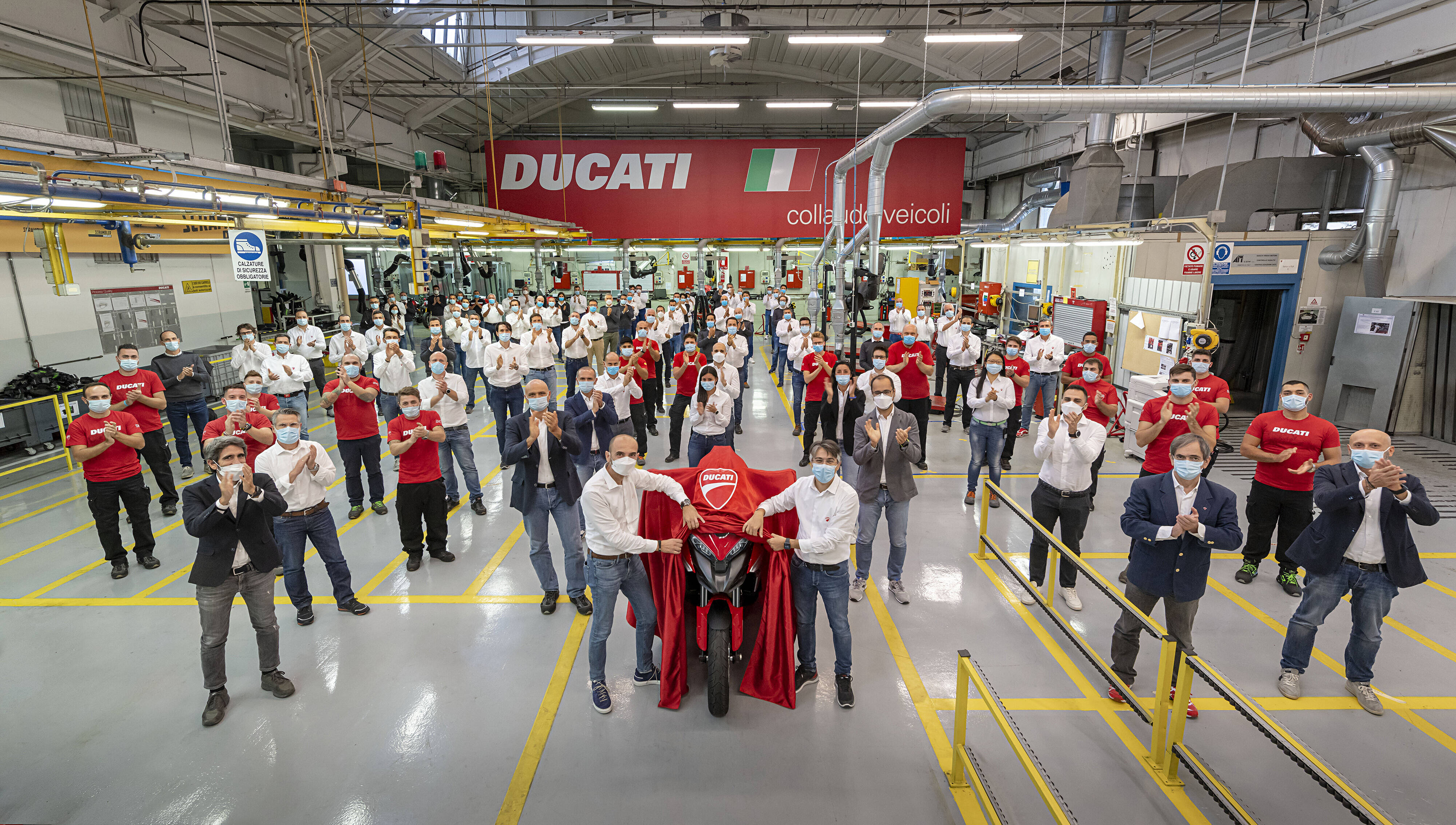 Nova Ducati Multistrada V4. Foto: Divulgação