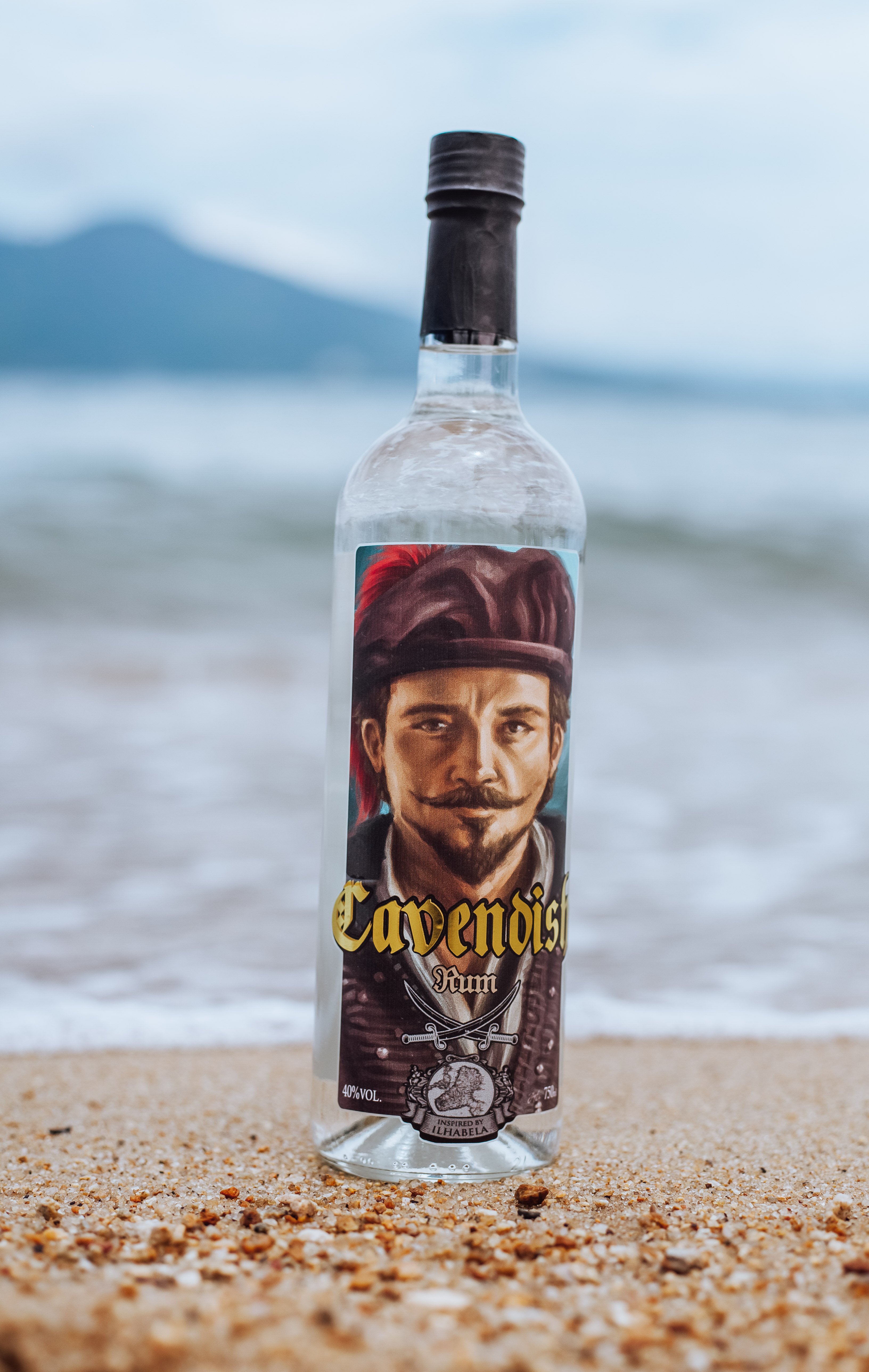 Rum Cavendish foi inspirado no pirata inglês Thomas Cavendish . Foto: Divulgação