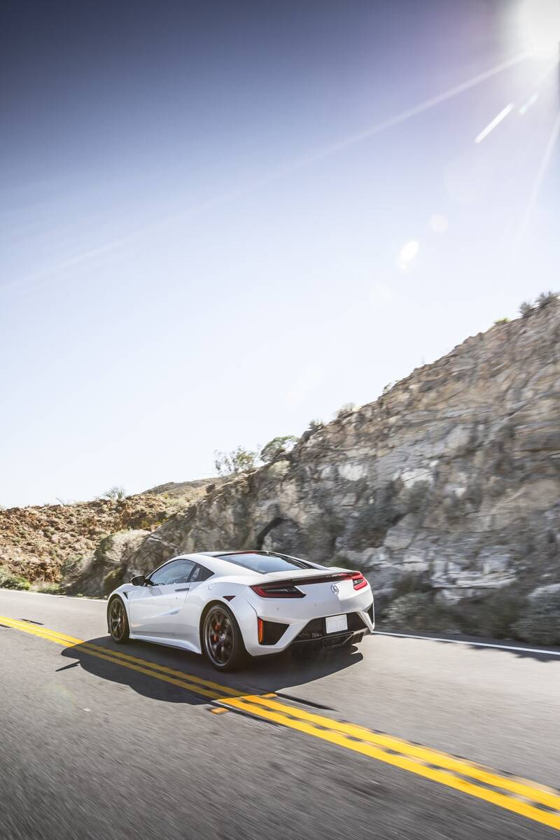 Acura NSX. Foto: Divulgação
