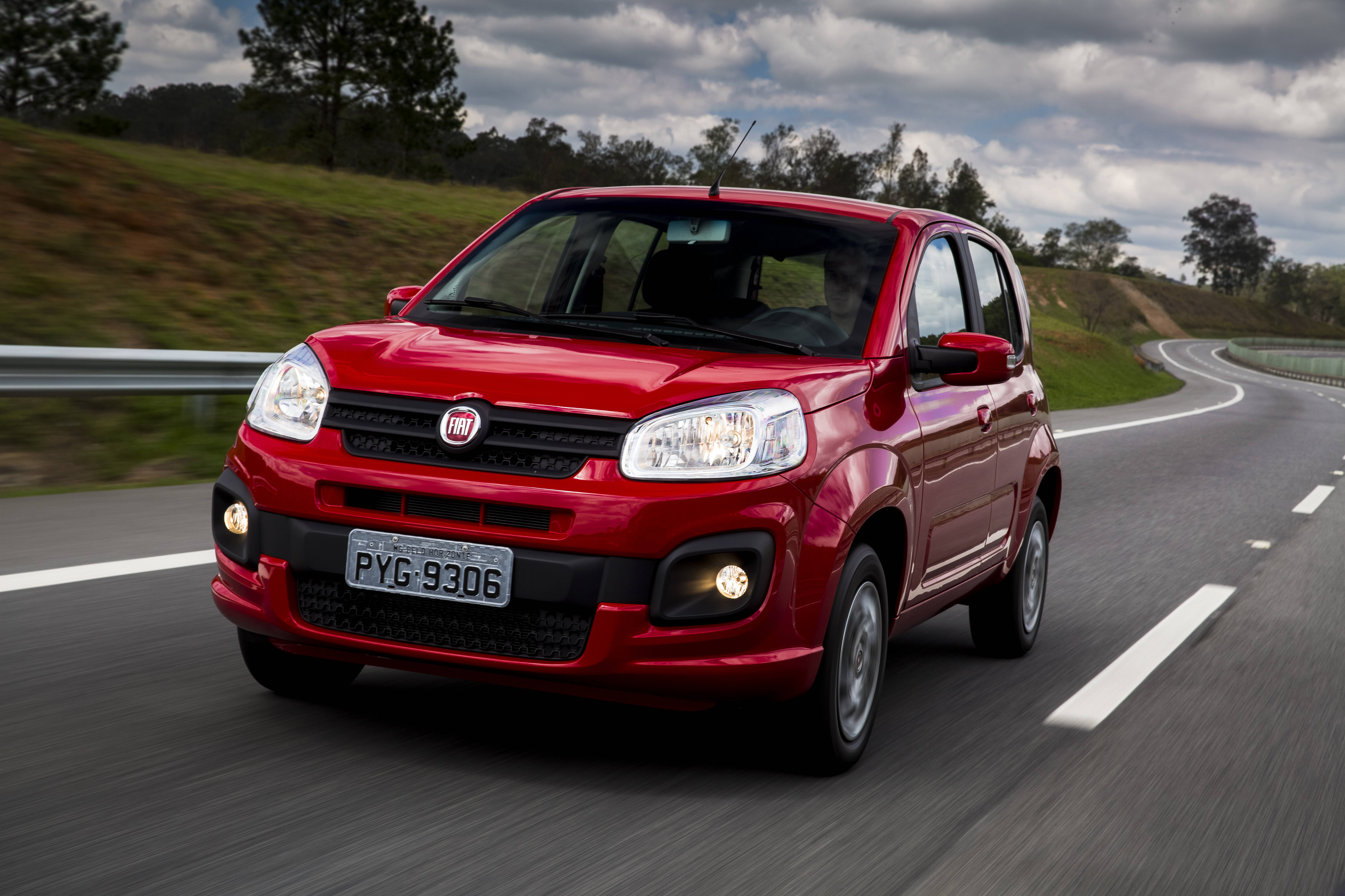 Fiat Uno Attractive. Foto: Divulgação