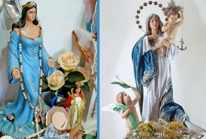 Na prática, um dos exemplos mais famosos de sincretismo religioso é Iemanjá e Nossa Senhora dos Navegantes, duas divindades que estão intimamente ligadas ao mar.