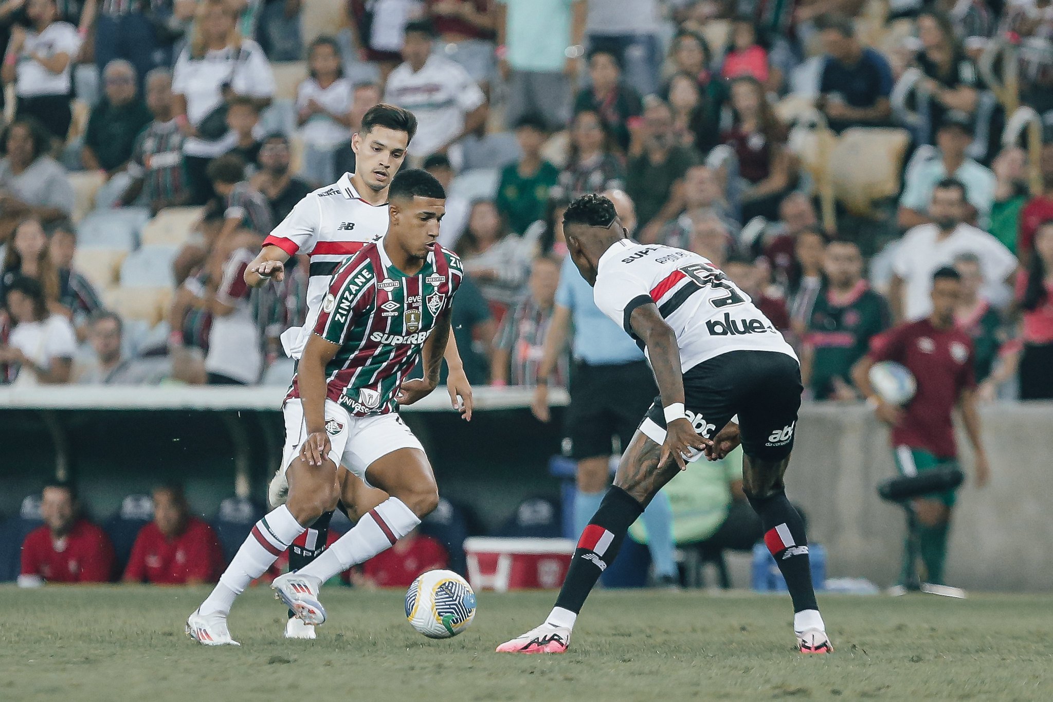 Fluminense x São Paulo  FOTO: MARCELO GONÇALVES / FLUMINENSE FC