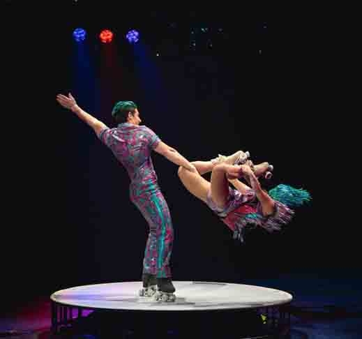 Os espetáculos do Cirque du Soleil são sempre inovadores e surpreendentes. A companhia está sempre procurando novas maneiras de desafiar as expectativas do público. Reprodução: Flipar