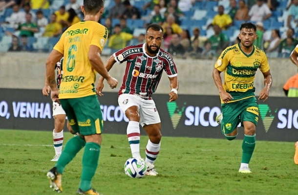 8) Fluminense:  10 pontos (Jogos: 6 - 3 vitórias, 1 empate e 2 derrotas: 55% de aproveitamento). - Foto: Mailson Santana / Fluminense