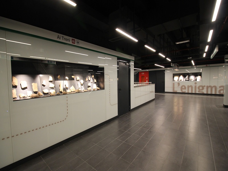 Estação de Metrô - Roma. Foto: Divulgação / Roma Metropolitane