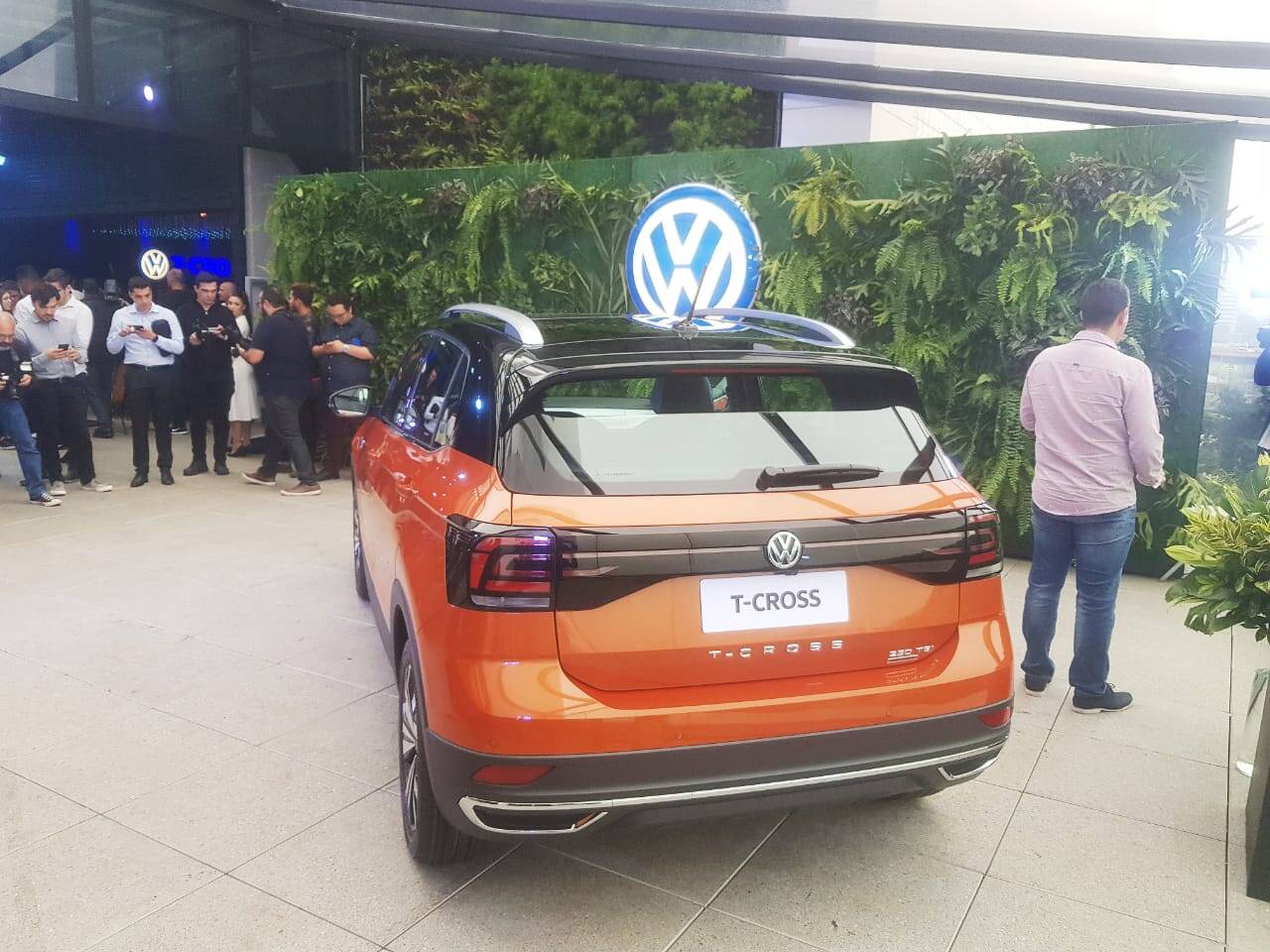 VW T-Cross 2019. Foto: Caue Lira/iG