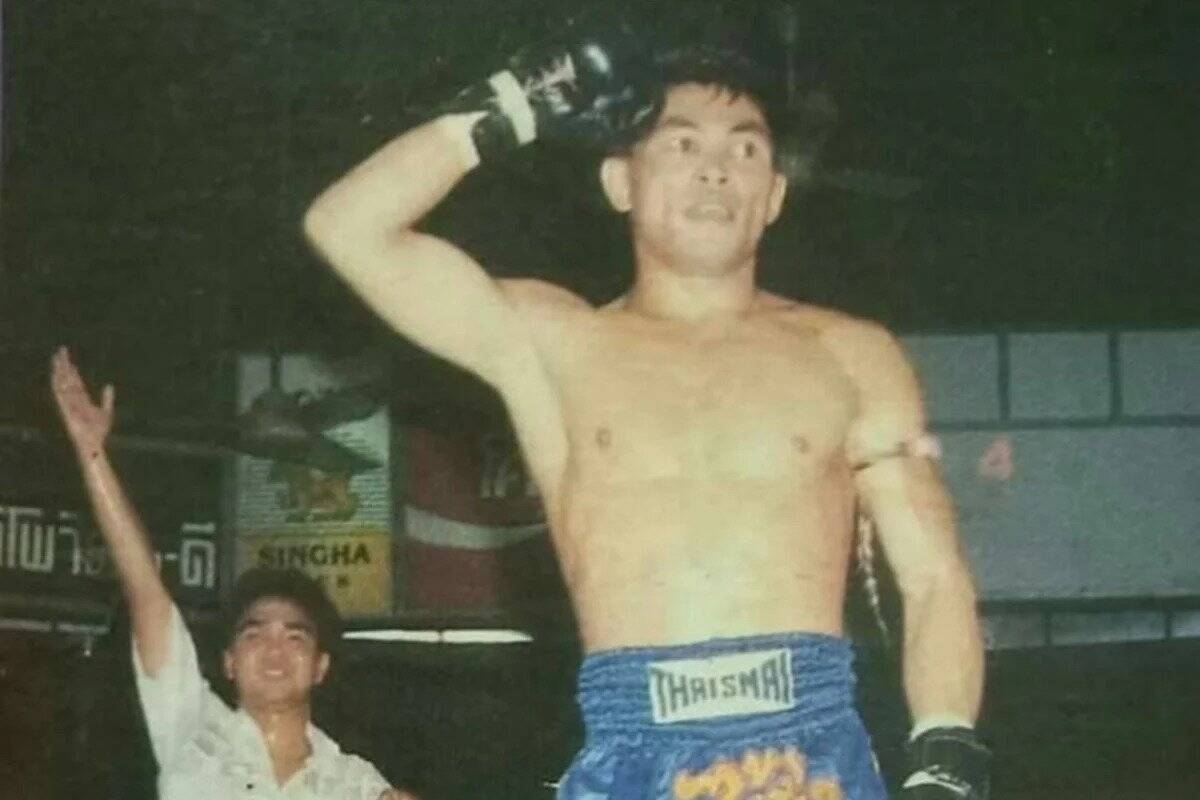 Campeão de muay thai . Foto: Reprodução