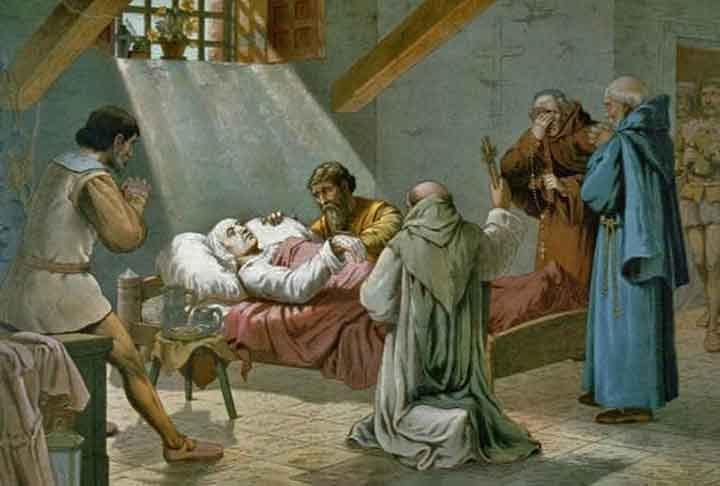 Colombo morreu em Valladolid em 20 de Maio de 1506, com cerca de 55 anos, com uma considerável riqueza proveniente do ouro que os seus homens haviam acumulado em Hispaniola. Reprodução: Flipar