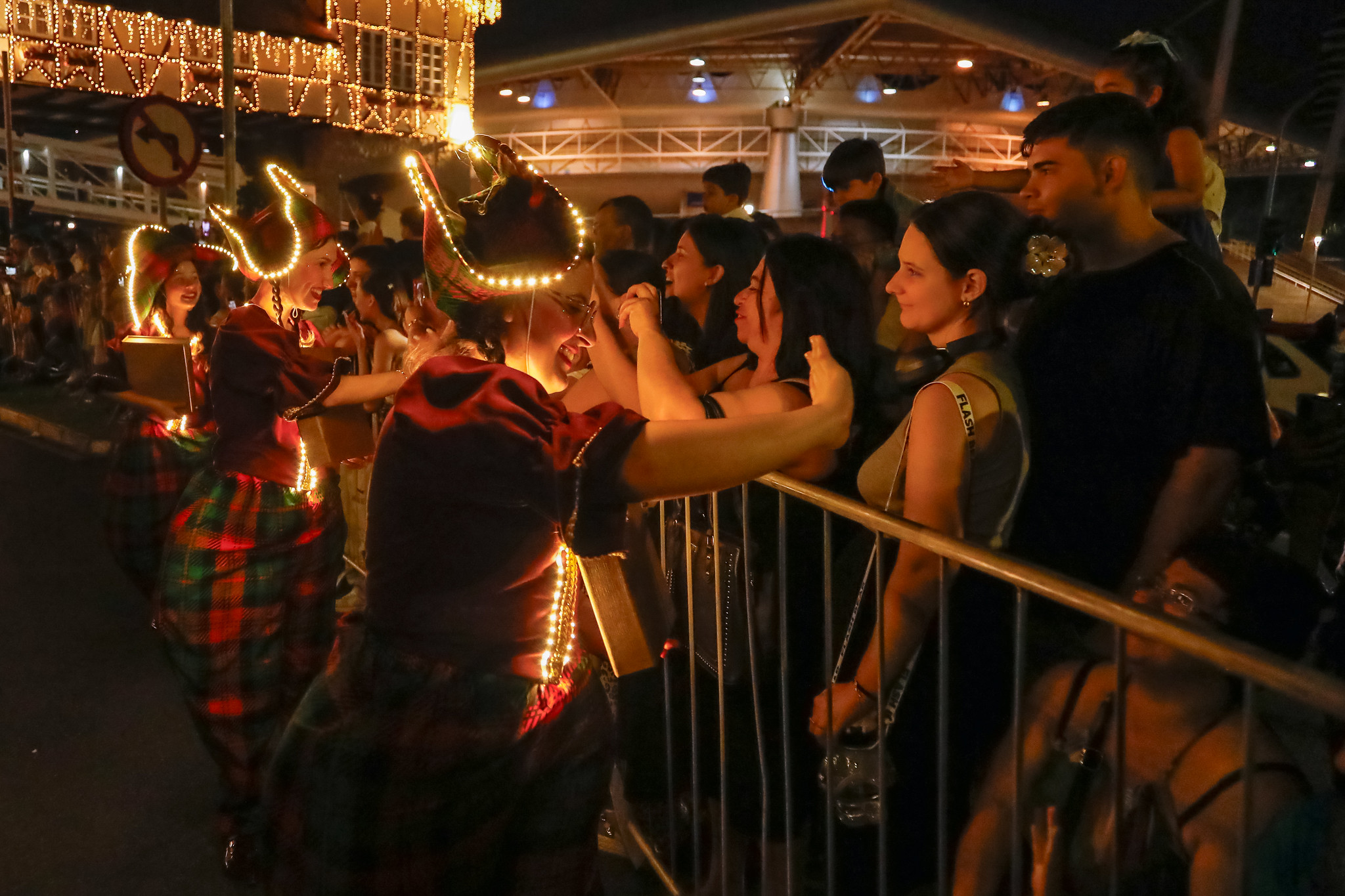Desfile de Natal em Blumenau - SC. Foto: Divulgação / Prefeitura de Blumenau (SC)
