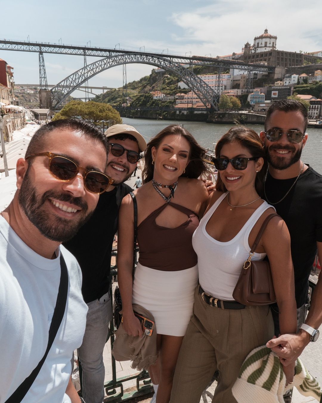 Rafa Marques, Pati Guerra, Mari Gonzales e Pippo Marques em viage à Europa Reprodução/Instagran