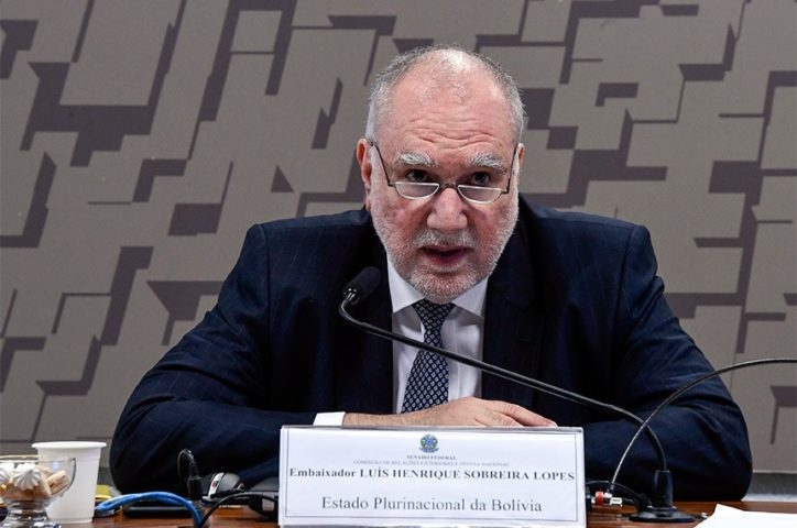 O embaixador do Brasil na Bolívia, Luis Henrique Sobreira, afirmou que a oposição de vários países à tentativa de golpe ajudou a enfraquecer o movimento. Reprodução: Flipar