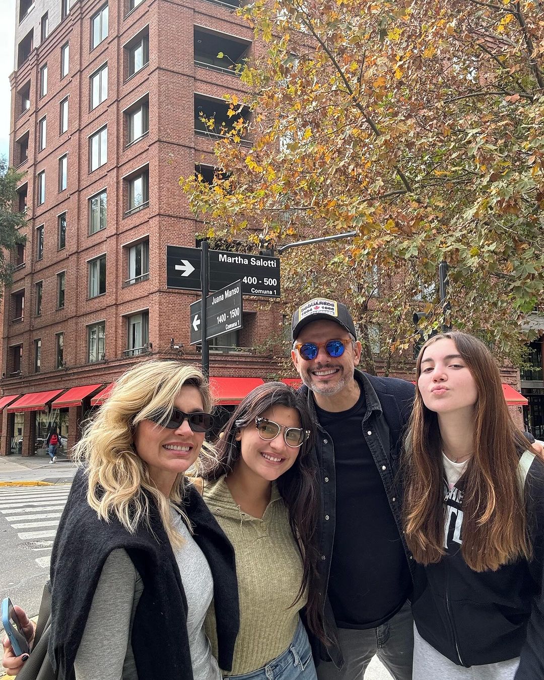 Flavia Alessandra e Otaviano Costa em viagem à Argentina com a família Reprodução/Instagram