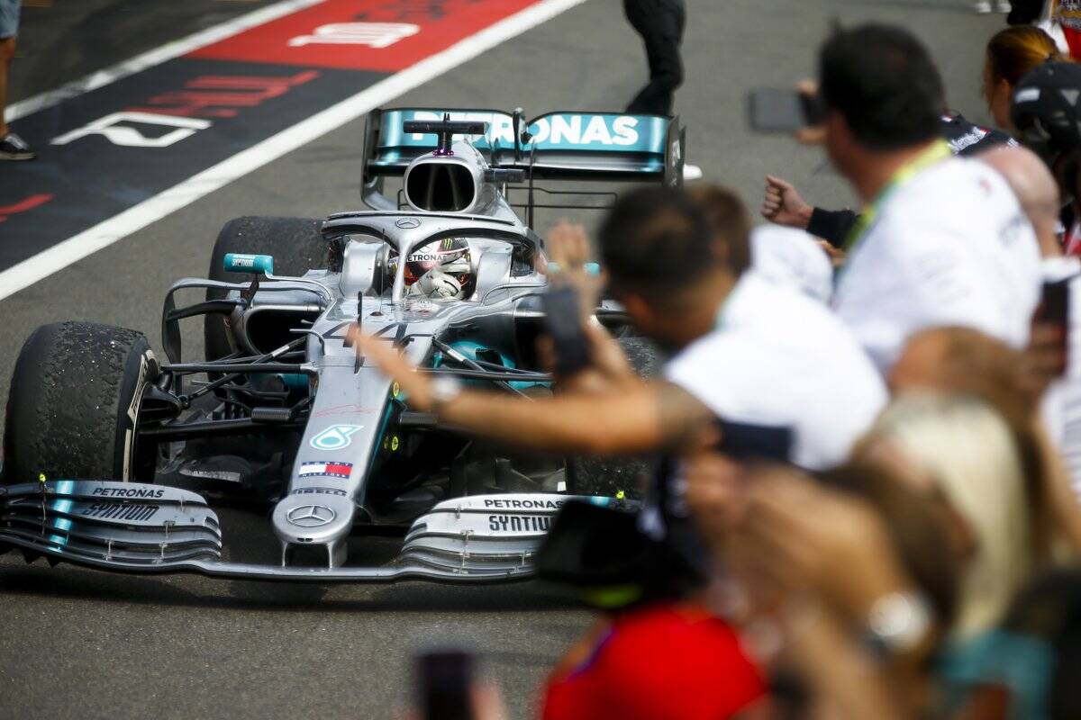 Lewis Hamilton venceu outra na Fórmula 1, desta vez no GP da França. Foto: FORMULA 1 / Divulgação