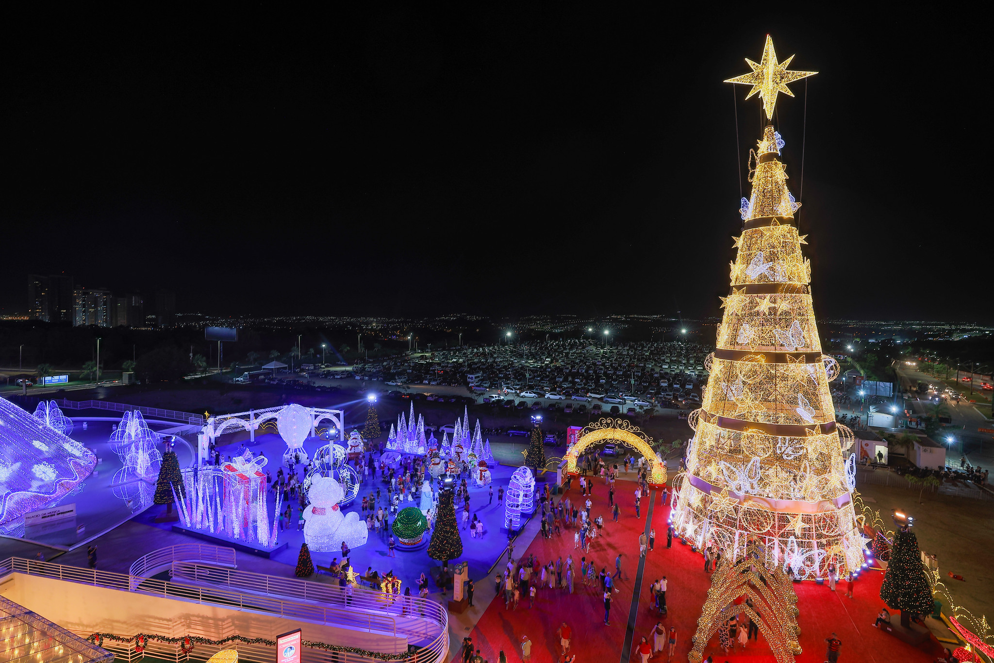 Decoração do Natal do Bem de Goiás 2025. Foto: Divulgação / Governo de Goiás
