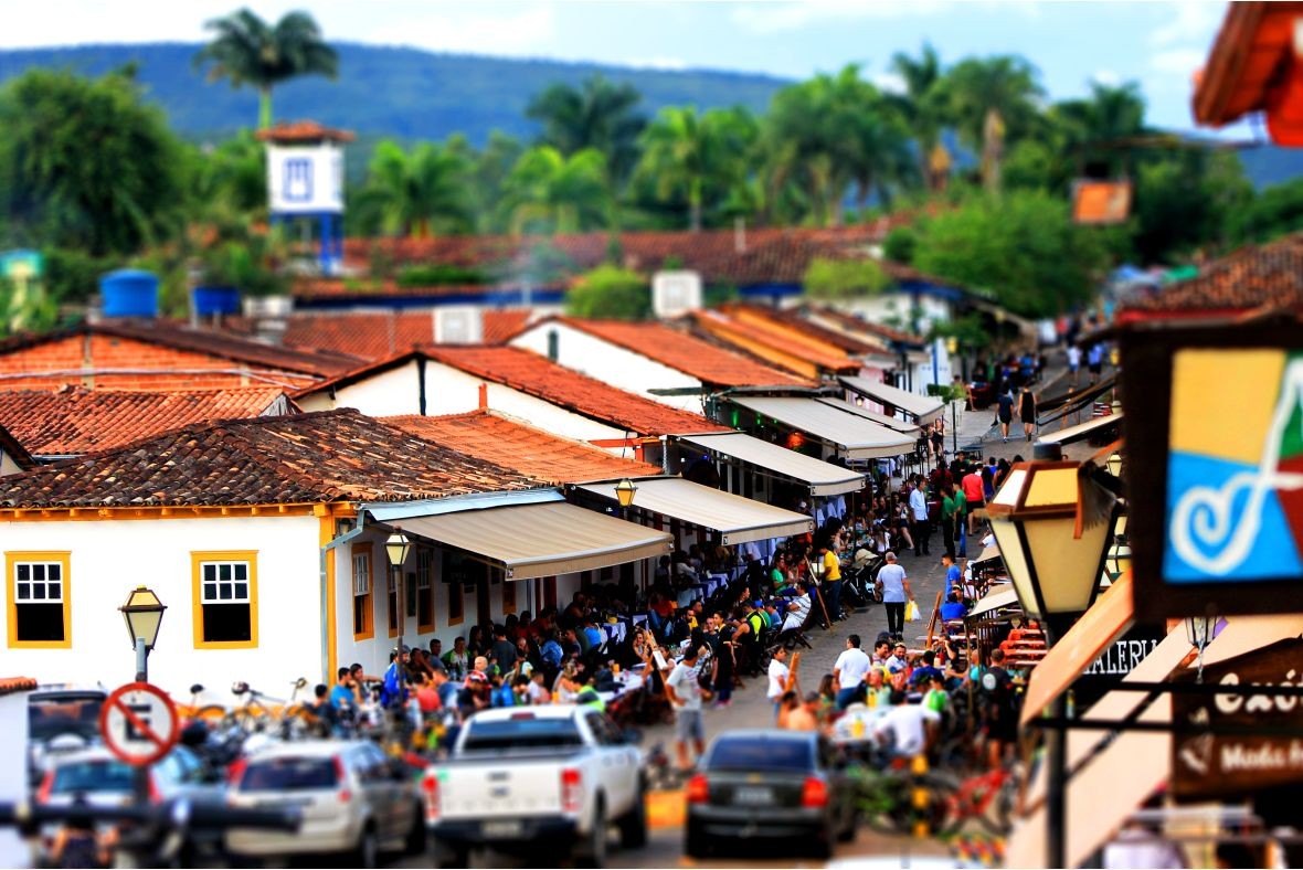 Rua do Lazer, em Pirenópolis. Foto: Reprodução/Prefeitura de Pirenópolis