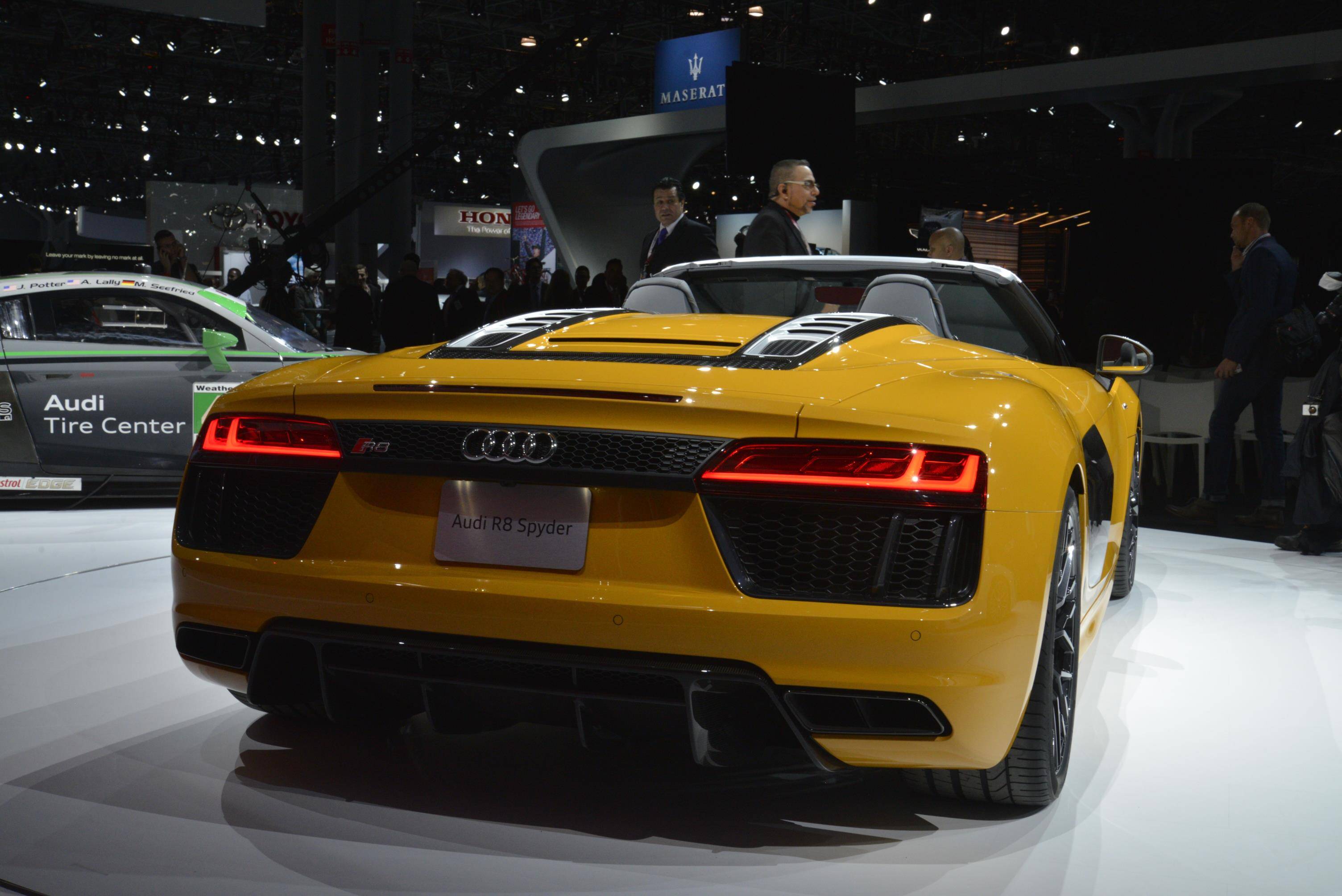 Audi R8 Spyder. Foto: Divulgação