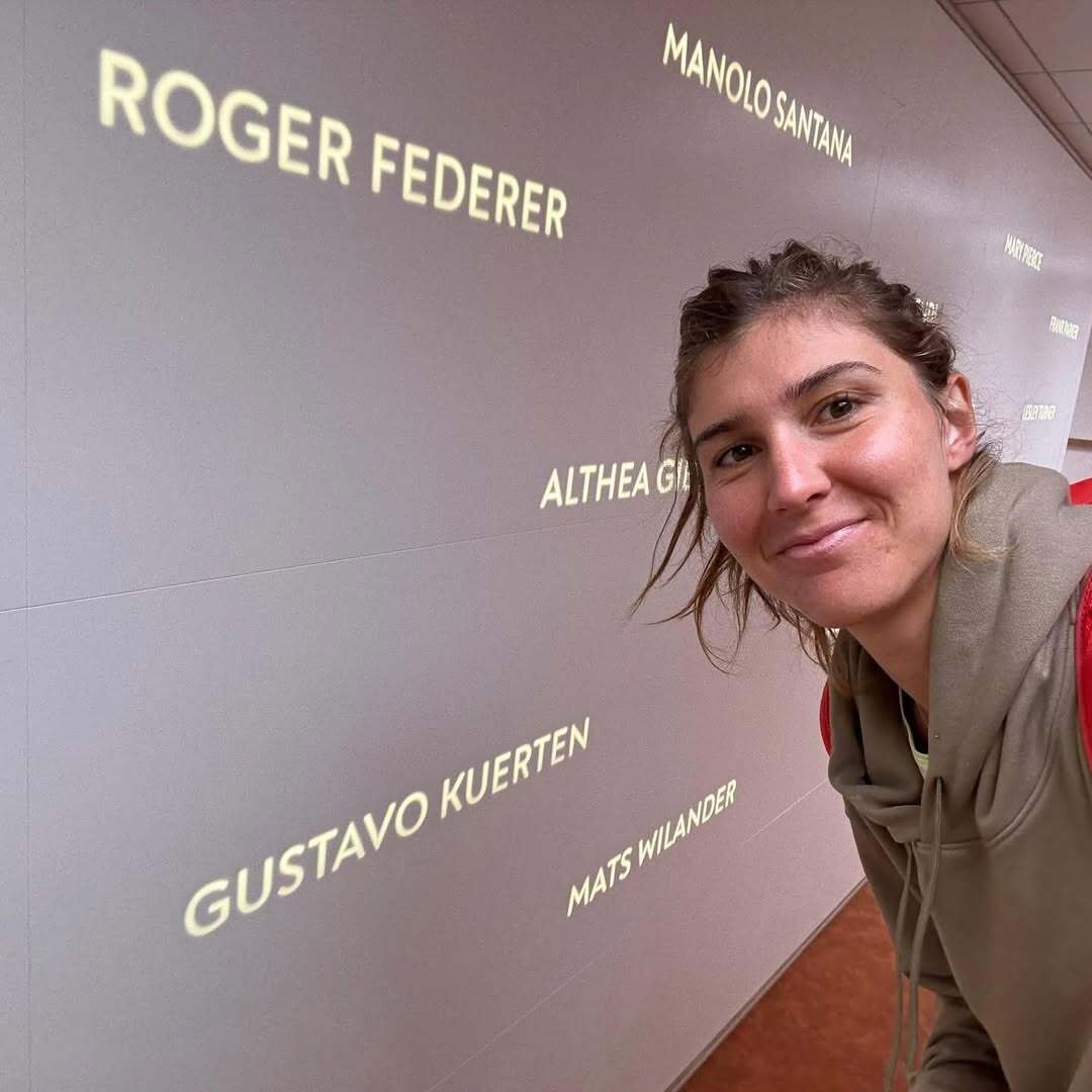Bia Haddad faz tour pela Europa. Foto: Redes sociais