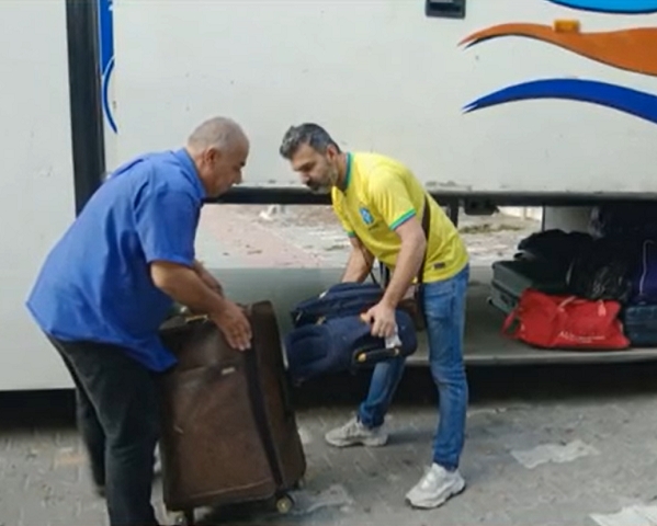 Um grupo de brasileiros aparece na sétima lista de estrangeiros autorizados a deixar a Faixa de Gaza.