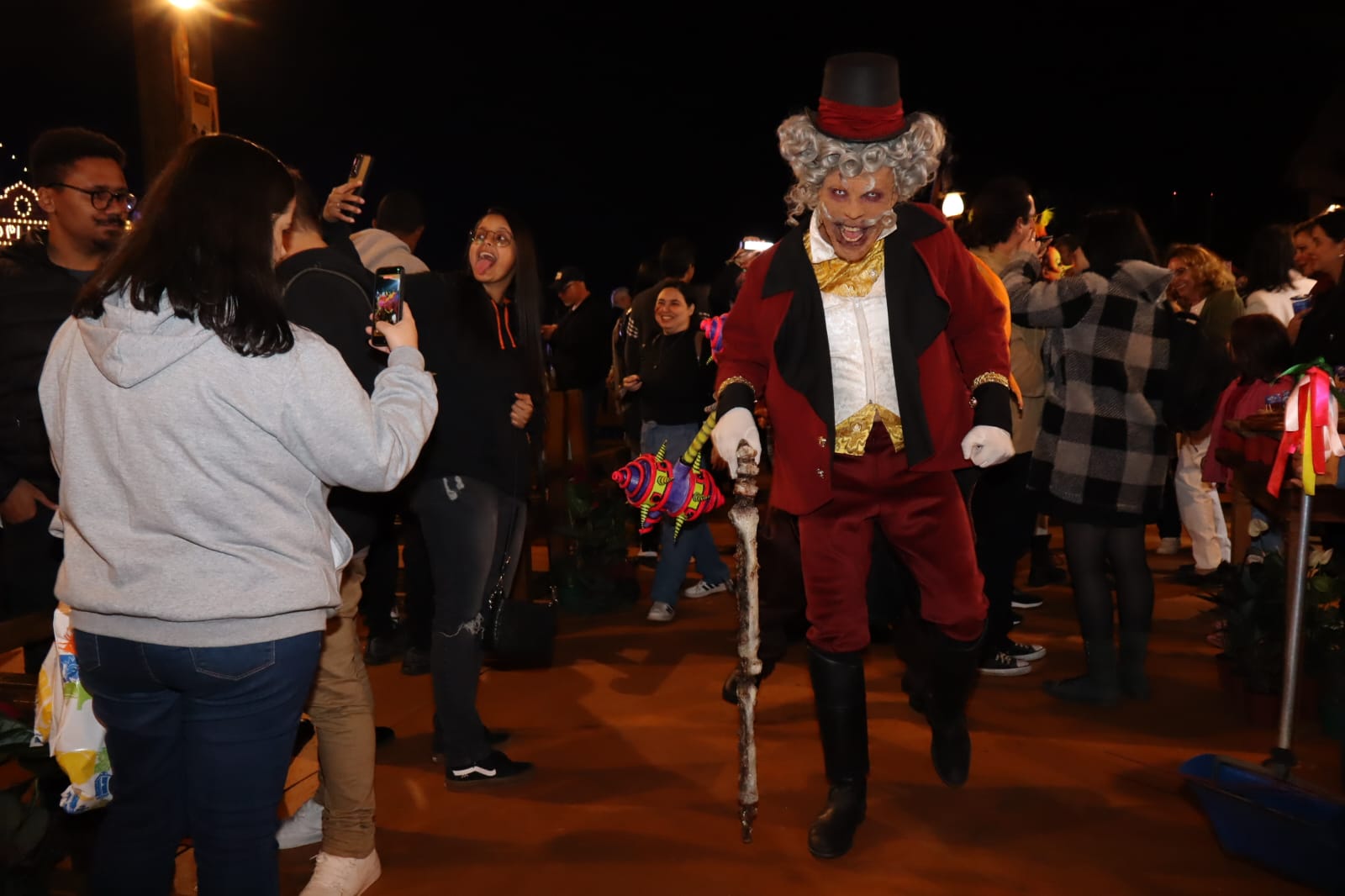 Personagens mais horripilantes do Circo dos Horrores no Hopi Hari. Foto: Pedro H. Lopes