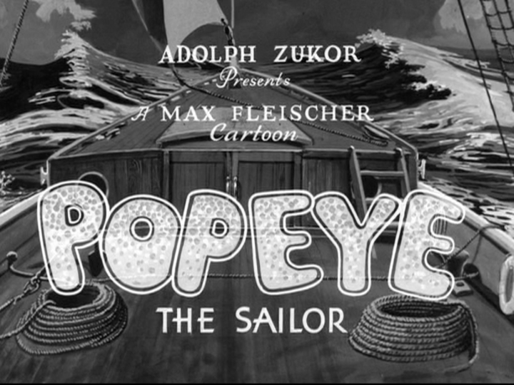 A estreia cinematográfica de Popeye aconteceu em 1933, como um curta de animação da personagem Betty Boop intitulado “Popeye the sailor”. 
 Reprodução: Flipar