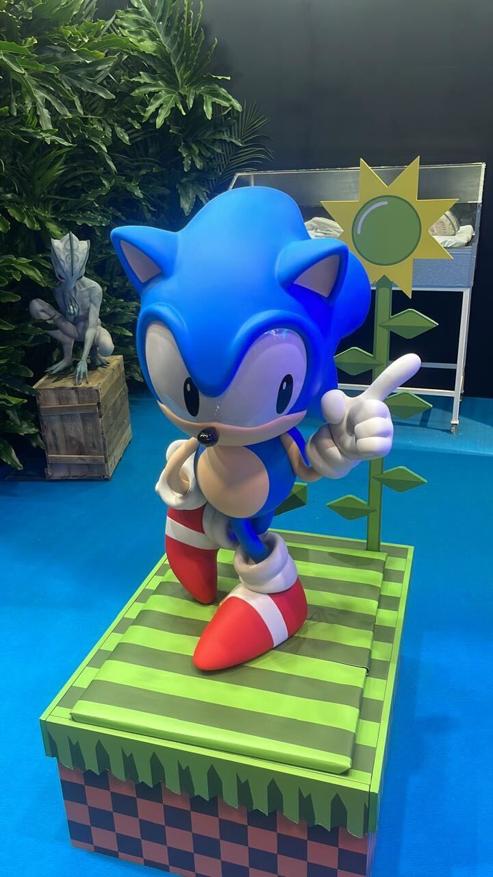 Feira reúne as principais marcas do mundo dos games. Foto: Pizza Fria/Portal iG