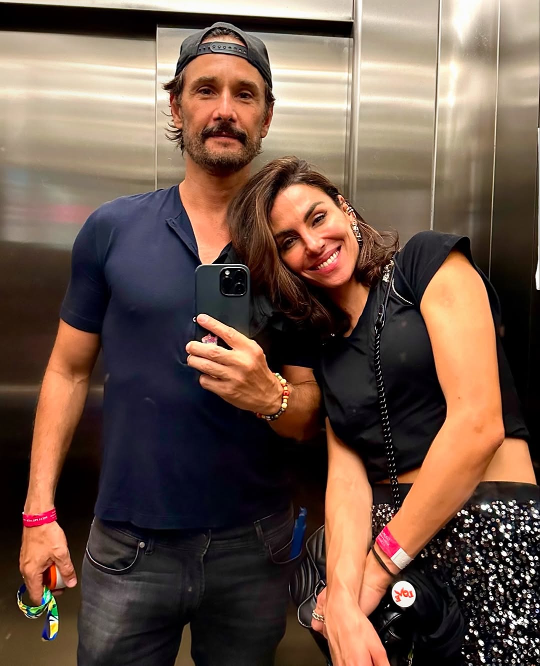 Rodrigo Santoro publica fotos raras e faz declaração apaixonada para Mel Fronckowiak. Foto: Reprodução/Instagram