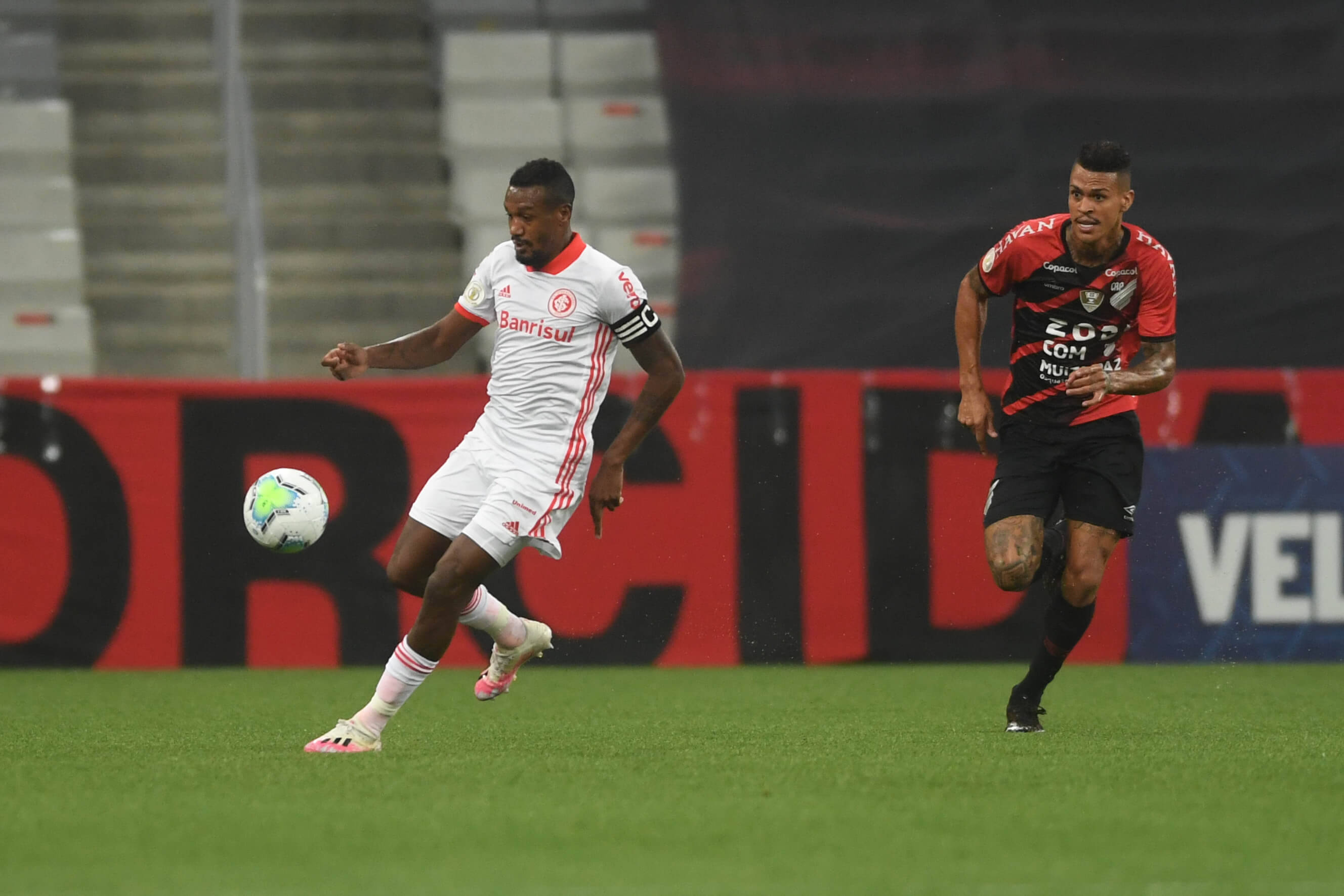 Athletico-PR x Inter. Foto: Reprodução / Twitter Inter