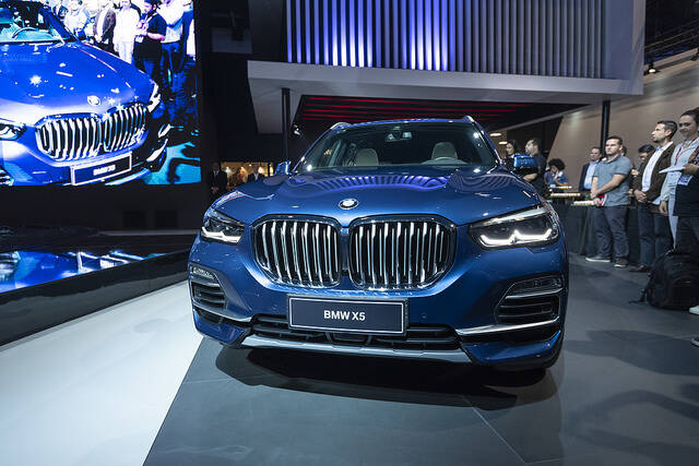 BMW no Salão do Automóvel 2018. Foto: Divulgação