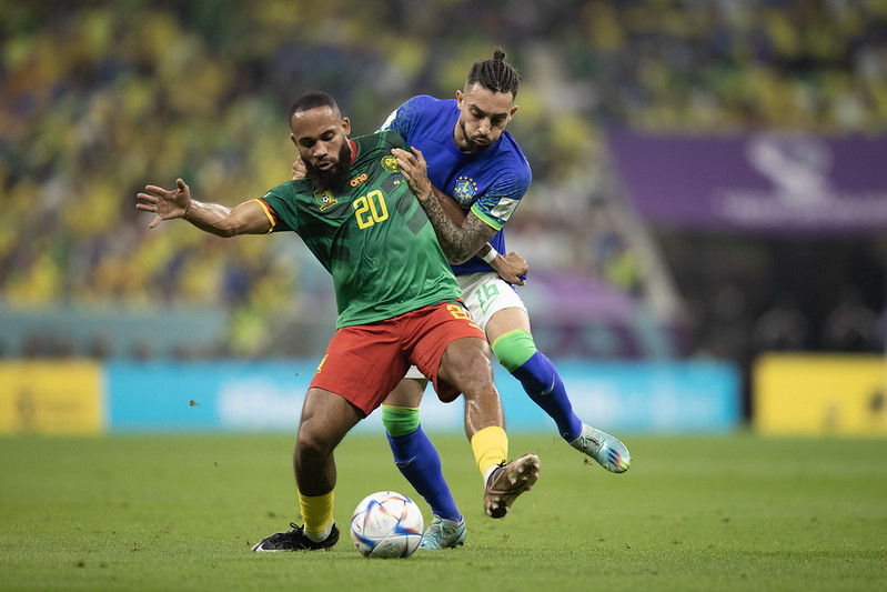 Camarões x Brasil - Copa do Mundo. Foto: LUCAS FIGUEIREDO/CBF 