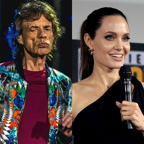 Entre seus muitos romances com personalidades famosas está um com a atriz Angelina Jolie, que durou poucos meses, no início dos anos 2000. Reprodução: Flipar