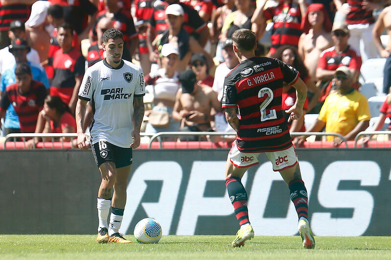 Flamengo x Botafogo Vitor Silva/Botafogo