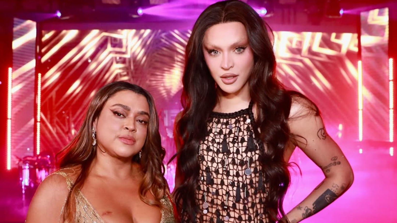 Preta Gil e Pabllo Vittar. Foto: Reprodução Instagram @PretaGil - 9.8.2024