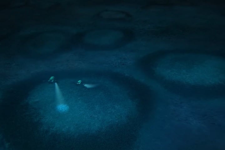 Com o tempo, o gelo das eras glaciais derreteu, o nível do mar subiu, e o ambiente mudou – dando origem às misteriosas formações circulares que existem hoje. Reprodução: Flipar