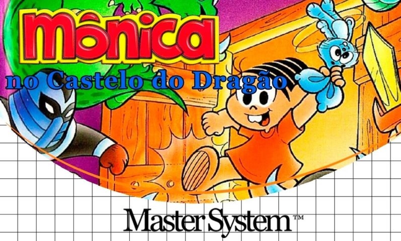 Nos games, também foram várias obras lançadas, principalmente nos anos 80 e 90. O jogo “Mônica no Castelo do Dragão” (1991), por exemplo, já é considerado um clássico dos videogames. Reprodução: Flipar