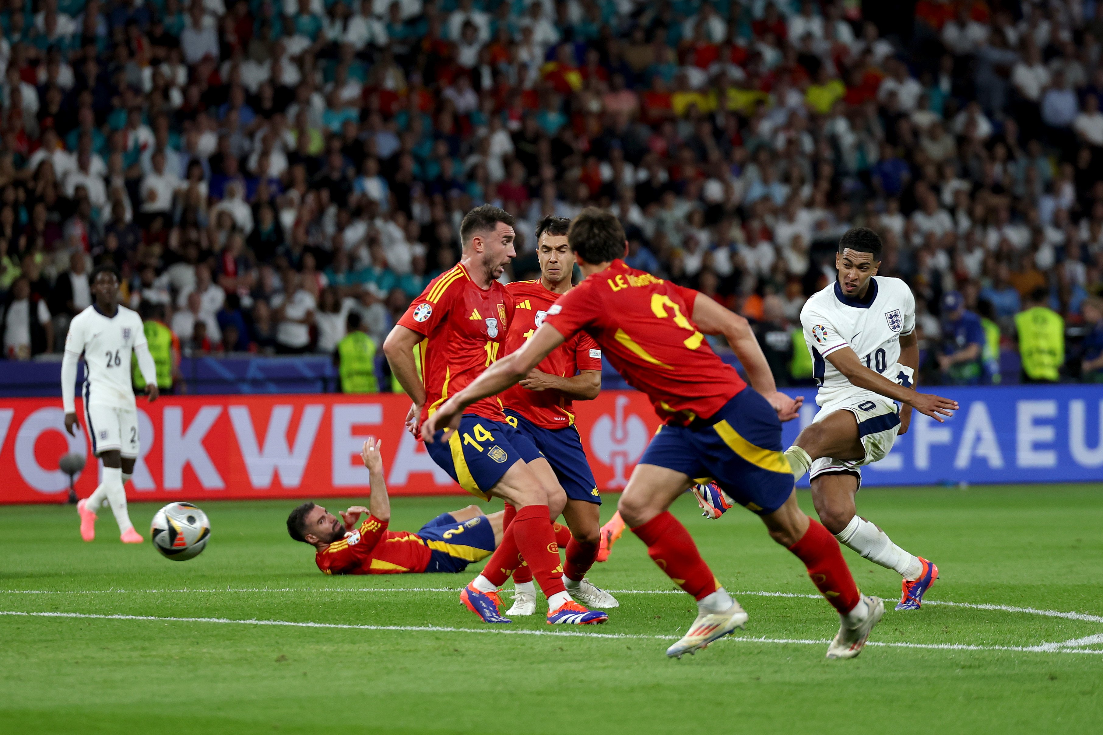 Espanha x Inglaterra - Final Eurocopa 2024 Reprodução/X