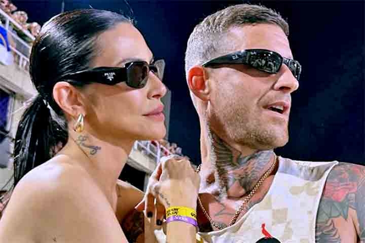 Cleo Pires foi casada com o ator e apresentador João Vicente de Castro entre 2010 e 2012.  Ela está unida desde 2021 ao empresário e modelo Leandro D’Lucca. 

 Reprodução: Flipar