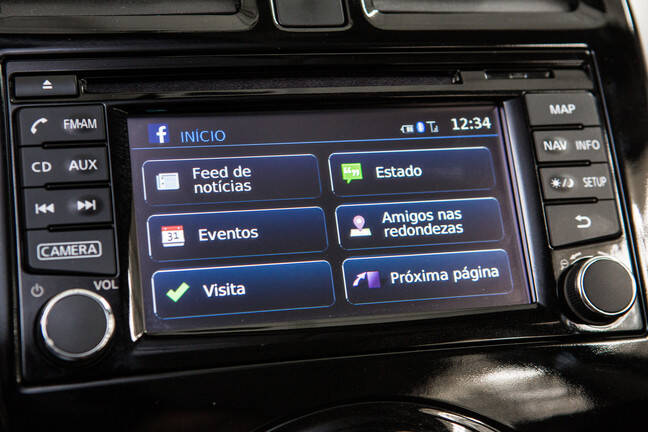 Nissan Versa Unique. Foto: Divulgação