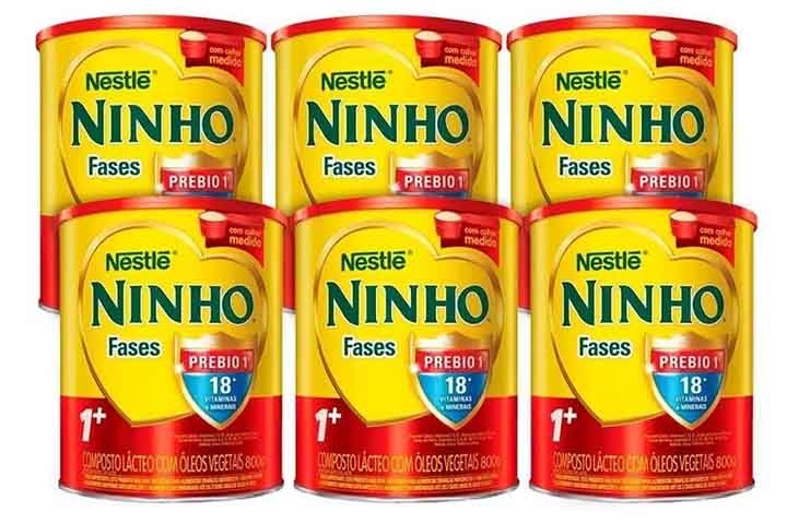 Leite Ninho - Marca de leite de pó da Nestlé que também alcançou o “status” de nome do produto. 
 Reprodução: Flipar